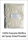 100% Pueraria Mirifica Jet Spray Dried Powder Extract