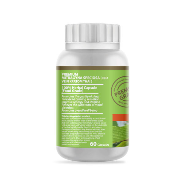 Mitragyna speciosa (Red Vein Kratom) Powder Extract Right